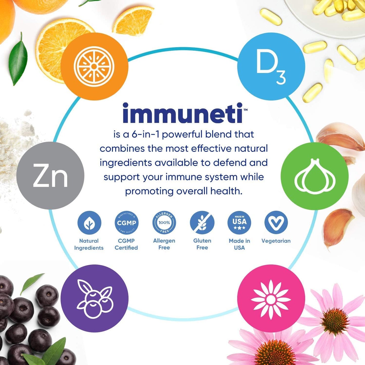 Immuneti - Advanced Immune Defense 6-in-1